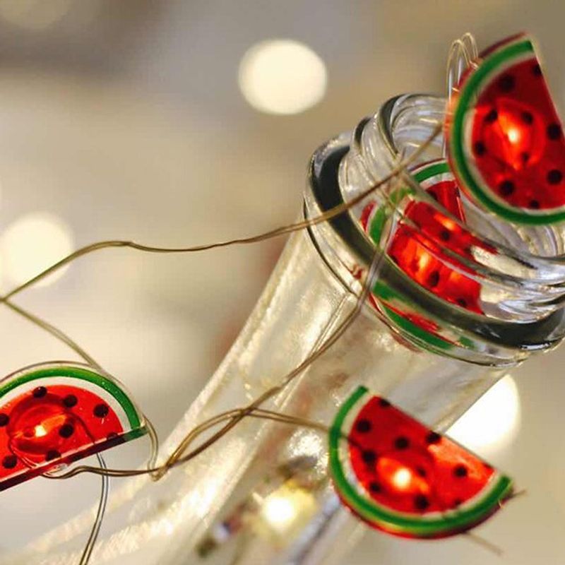 Birthday Cute Watermelon Ps Party String Lights