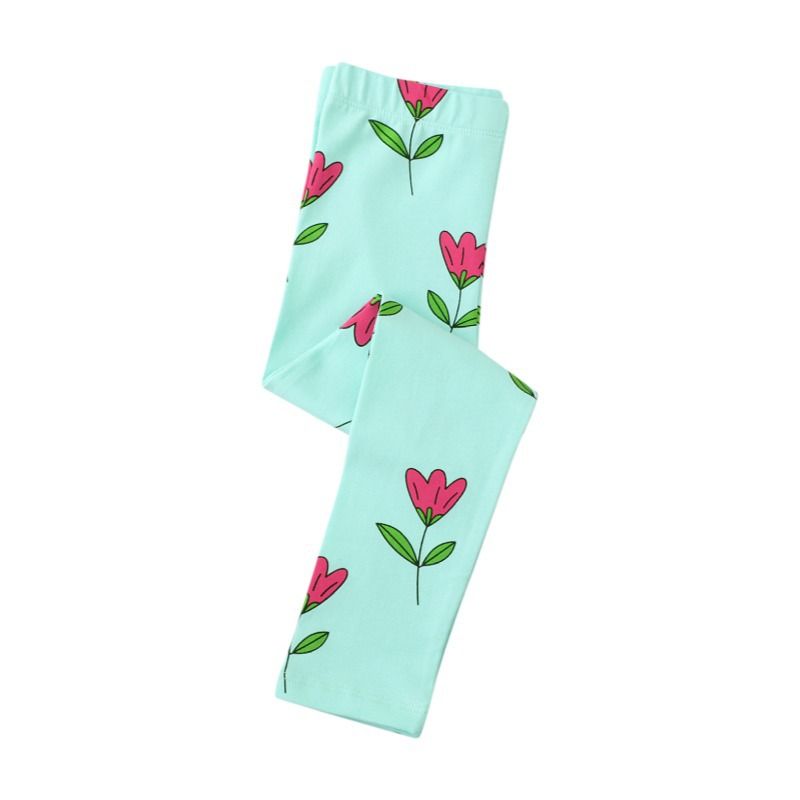 Fashion Flower Cotton Pants & Leggings