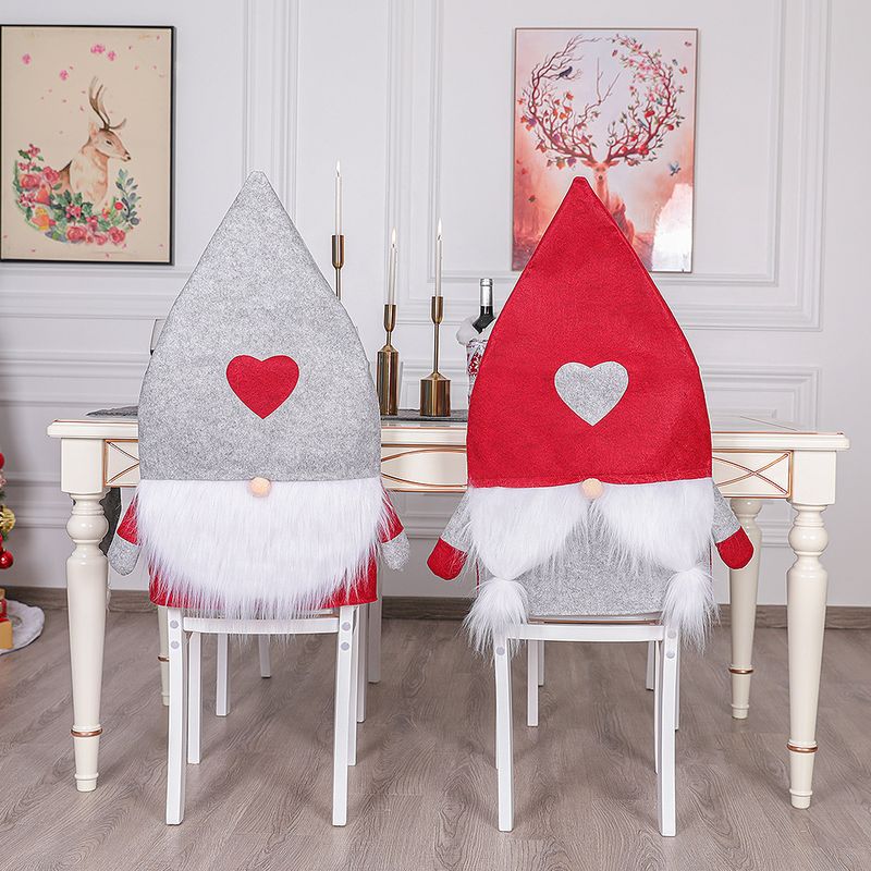 Christmas Fashion Santa Claus Cloth Indoor Chair Cover 1 Piece