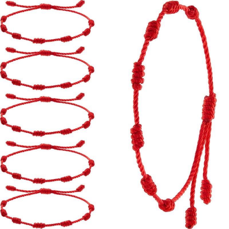 Ethnic Style Solid Color Rope Unisex Bracelets