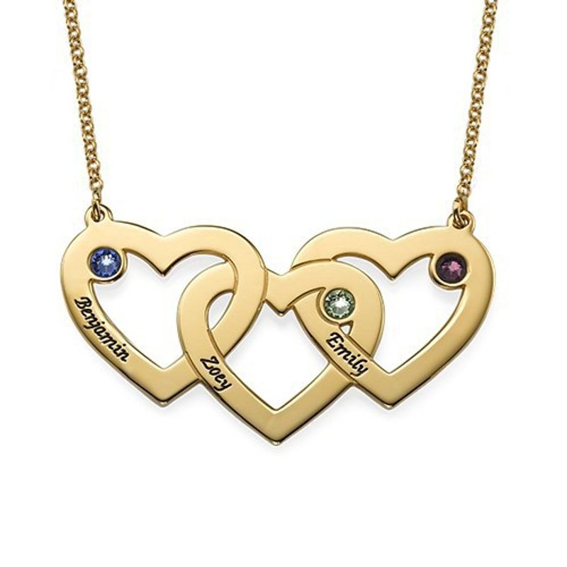 Fashion Heart Shape Sterling Silver Plating Artificial Diamond Necklace