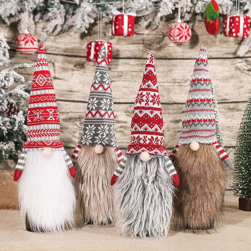 Christmas Fashion Stripe Cloth Party Decorative Props 1 Piece