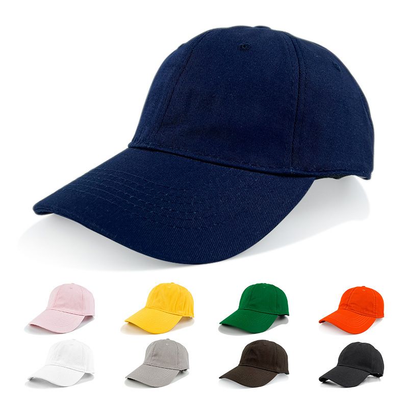 Unisex Fashion Solid Color Baseball Cap