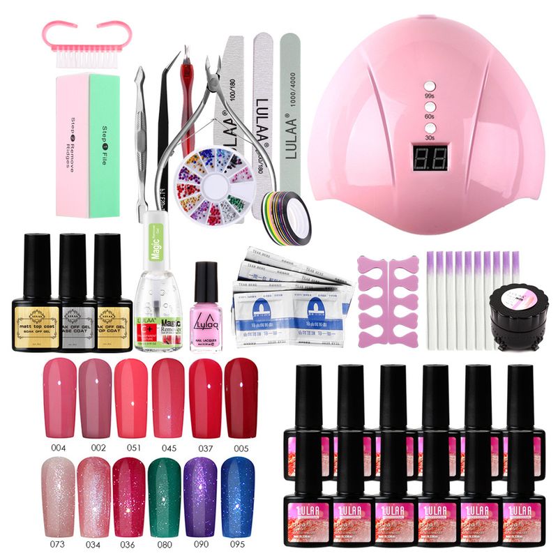 Fashion Letter Nail Polish Nail Polish 1 Set