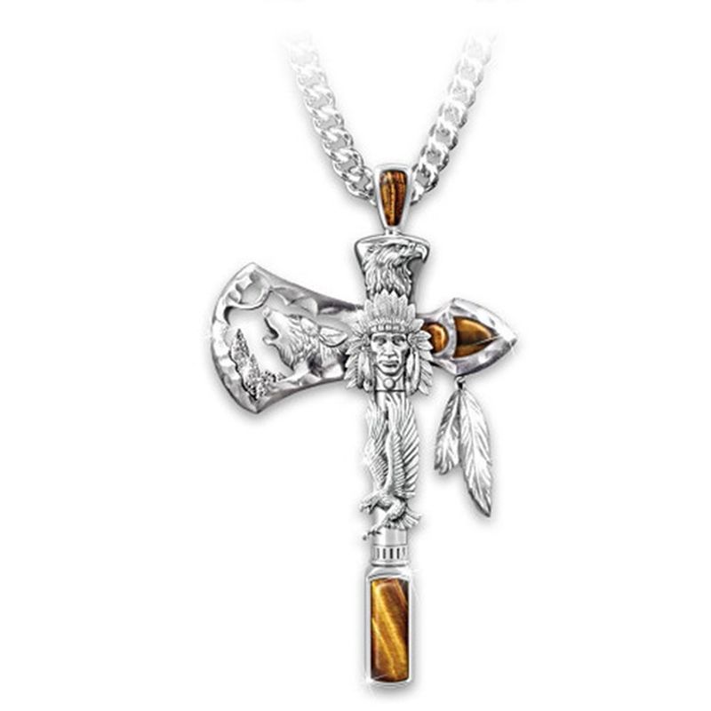 1 Piece Fashion Cross Alloy Plating Unisex Pendant Necklace
