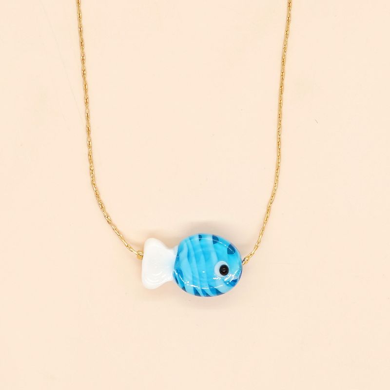 1 Piece Fashion Fish Alloy Women's Necklace