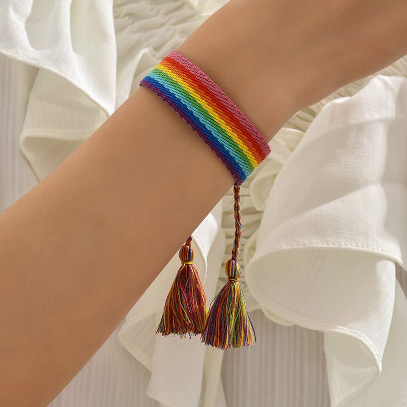 1 Piece Fashion Geometric Cloth Handmade Women's Bracelets
