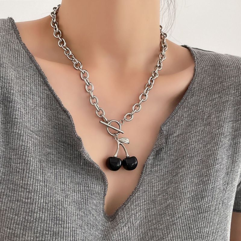 1 Piece Fashion Heart Shape Metal Plating Women's Pendant Necklace