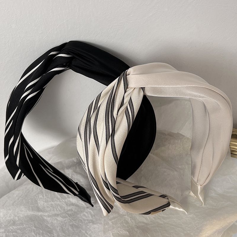 Mode Farbblock Tuch Handgemacht Haarband 1 Stück