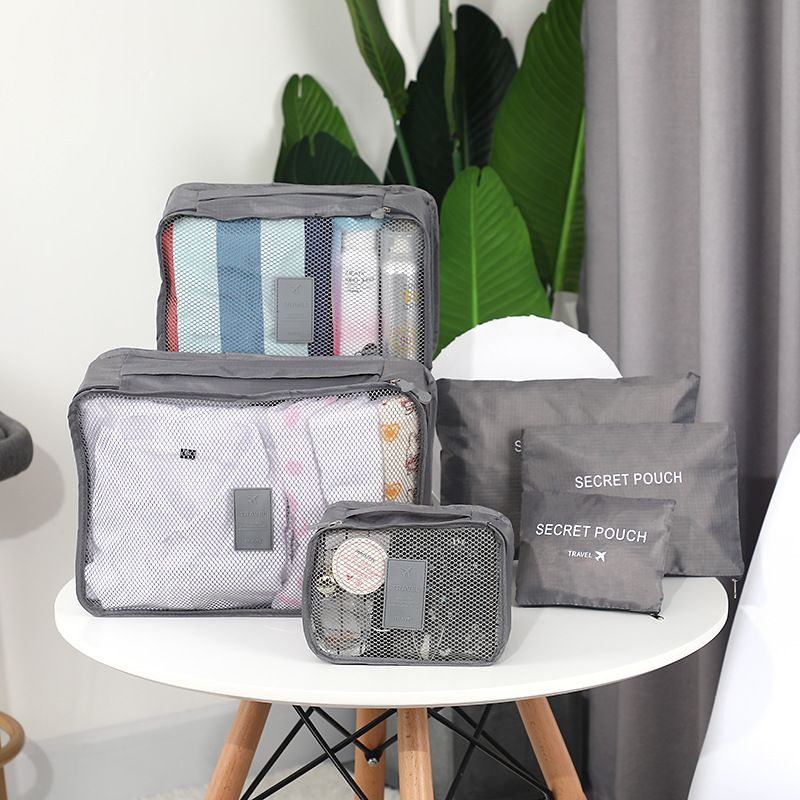 Fashion Solid Color Cloth Storage Bag 1 Set