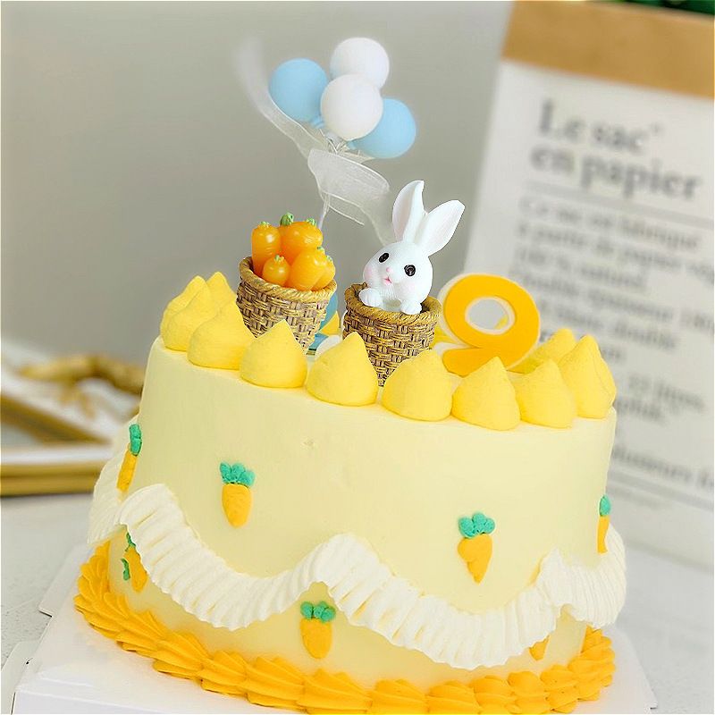 Animal Resin Party Cake Decorating Supplies 1 Piece
