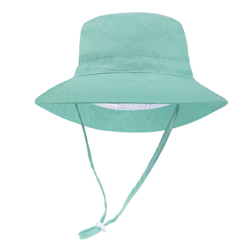 Children Unisex Fashion Solid Color Bucket Hat