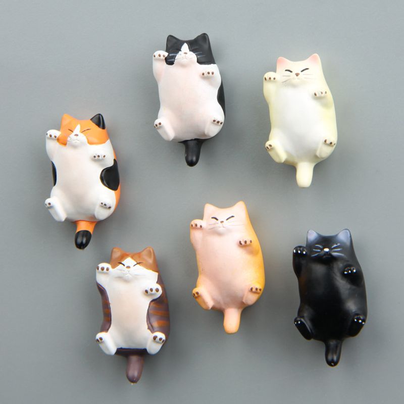 Pastoral Cat Synthetic Resin 1 Piece