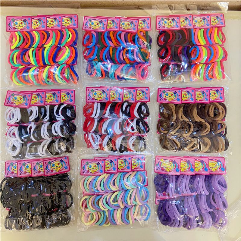 Basic Solid Color Nylon Hair Tie