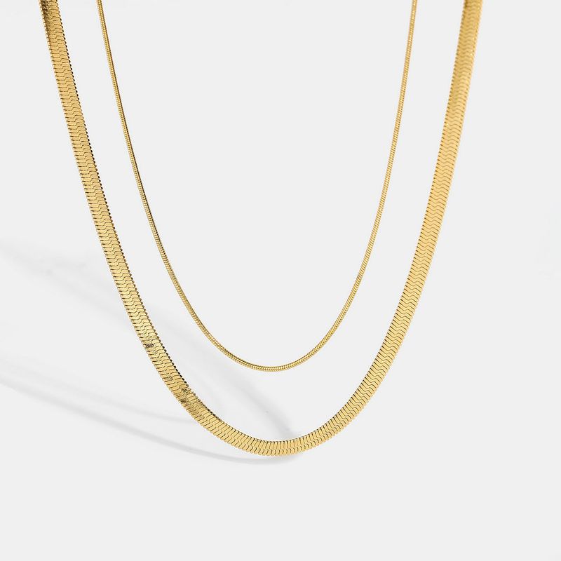Fashion Geometric Titanium Steel Plating Pendant Necklace 1 Piece