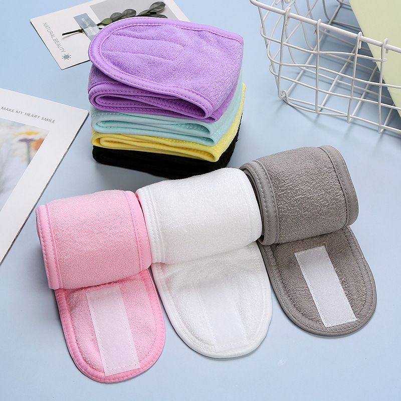 Simple Style Solid Color Cloth Hair Band 1 Piece