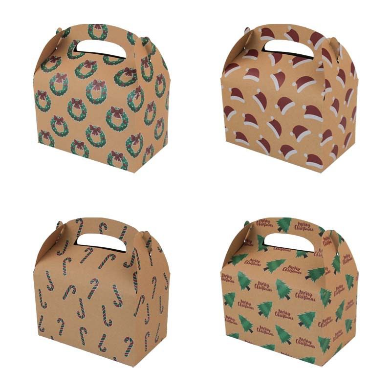Christmas Cute Crutch Kraft Paper Party Gift Wrapping Supplies