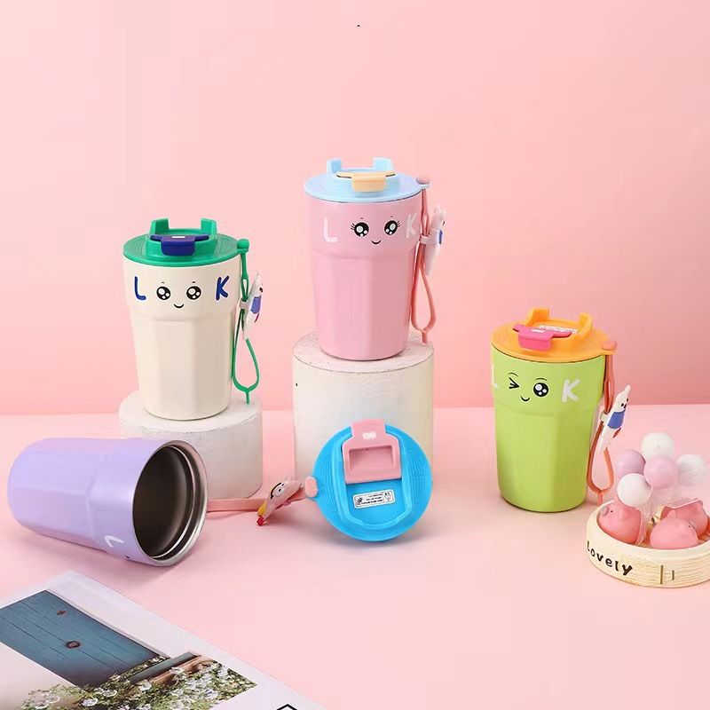 Cute Cartoon Stainless Steel Thermos Cup