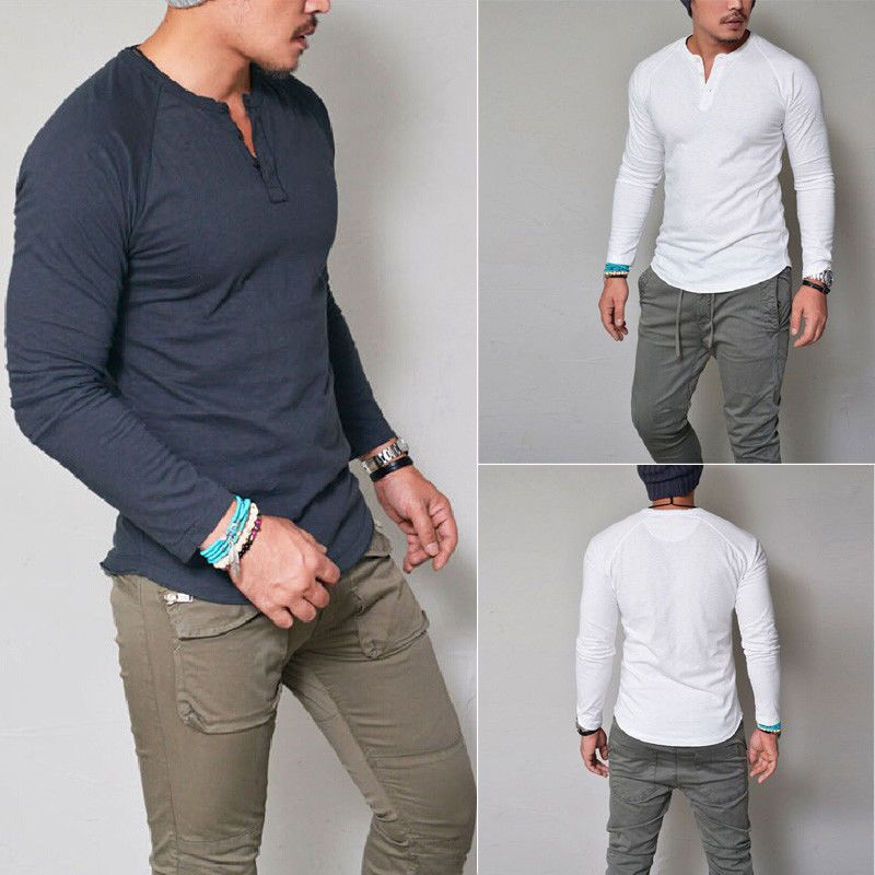 Men's Hoodies Long Sleeve Casual Solid Color