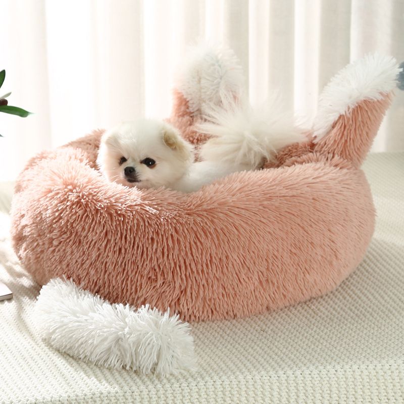Einfacher Stil Tuch Einfarbig Haustierbett