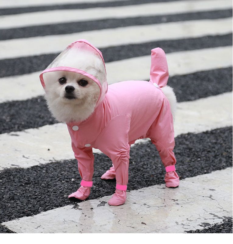 Cartoon Style Polyester Solid Color Pet Clothing