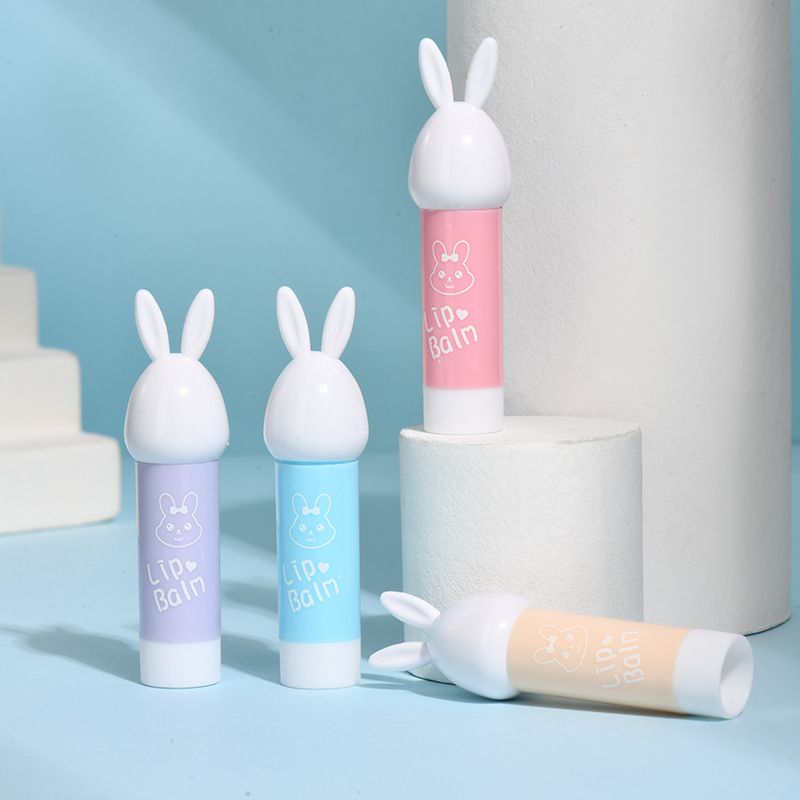 Casual Solid Color Plastic Lip Balm