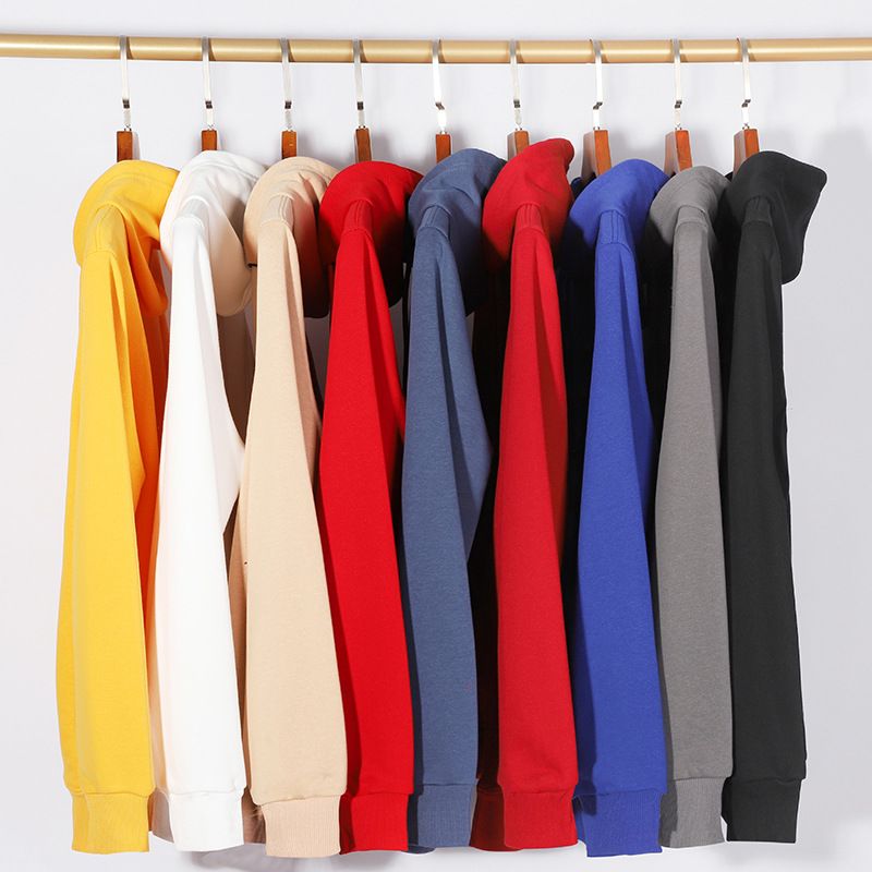 Women's Men's Hoodie Long Sleeve Unisex Hoodies Casual Solid Color