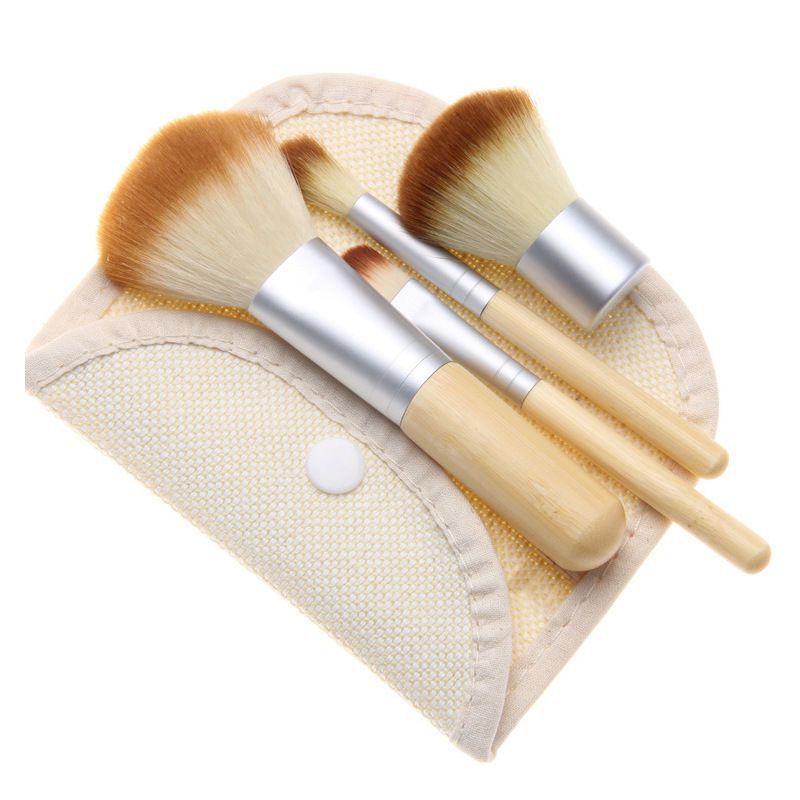 Casual Artificial Fiber Bamboo Handle Makeup Brushes 1 Set