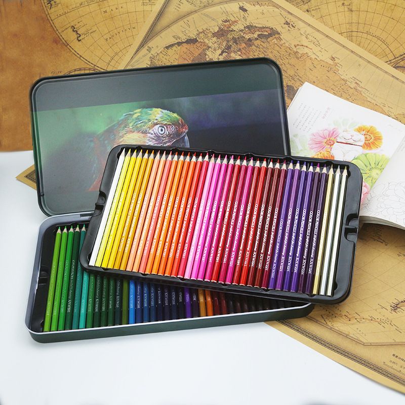 1 Satz Einfarbig Schule Täglich Holz Metall Preppy-stil Bleistift