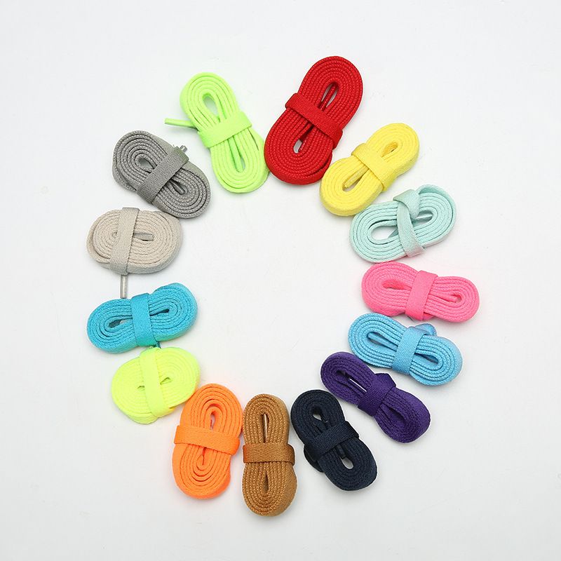 Solid Color Shoe Accessories Polyester Winter Summer Spring Shoelace