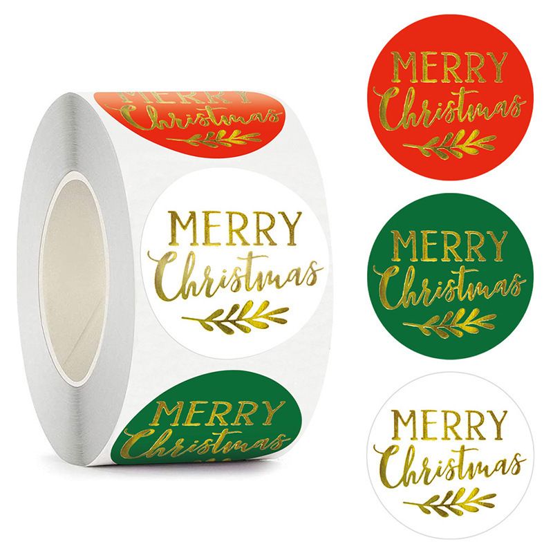 Letter Party Christmas Coated Paper Cartoon Style Adhesive Tape