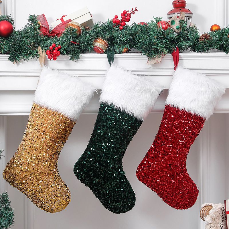 Christmas Retro Exaggerated Sock Cloth Indoor Party Festival Christmas Socks