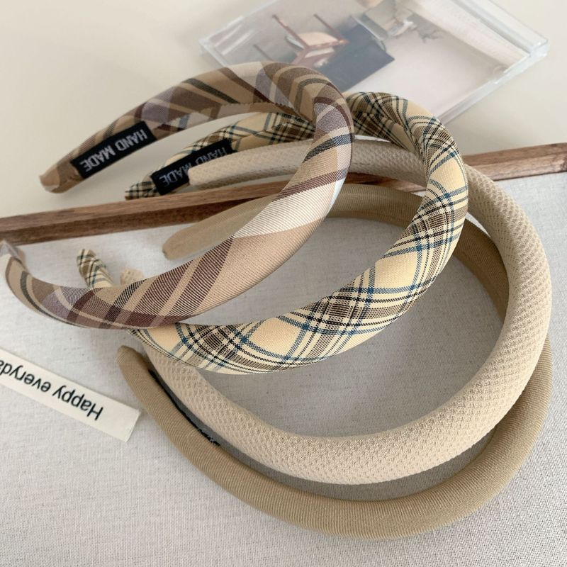Simple Style Color Block Cloth Hair Band