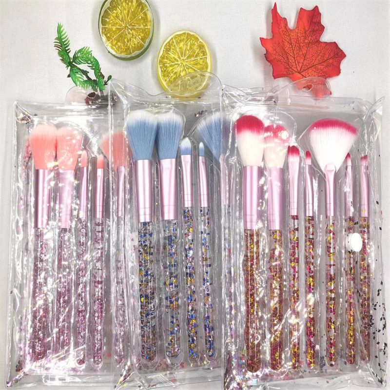 Casual Artificial Fiber Plastic Handle Makeup Brushes 1 Set
