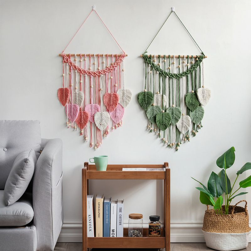 Vacation Leaf Cotton Pendant Artificial Decorations