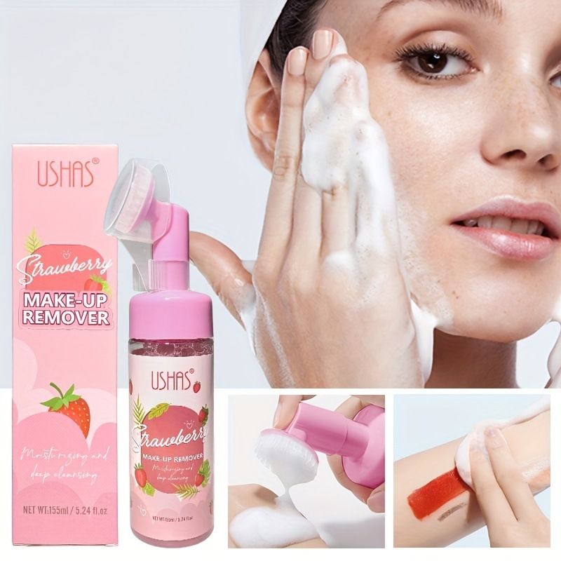 Casual Solid Color Plastic Makeup Remover