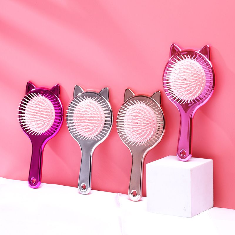 Cartoon Style Cat Plastic Hair Combs