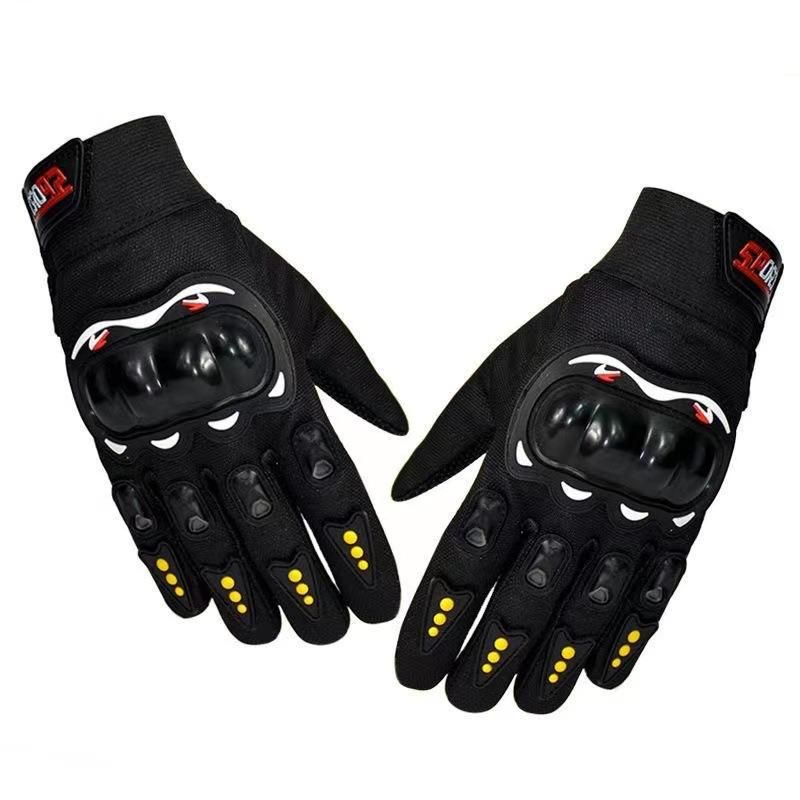 Hombres Estilo Clásico Bloque De Color Guantes 1 Par