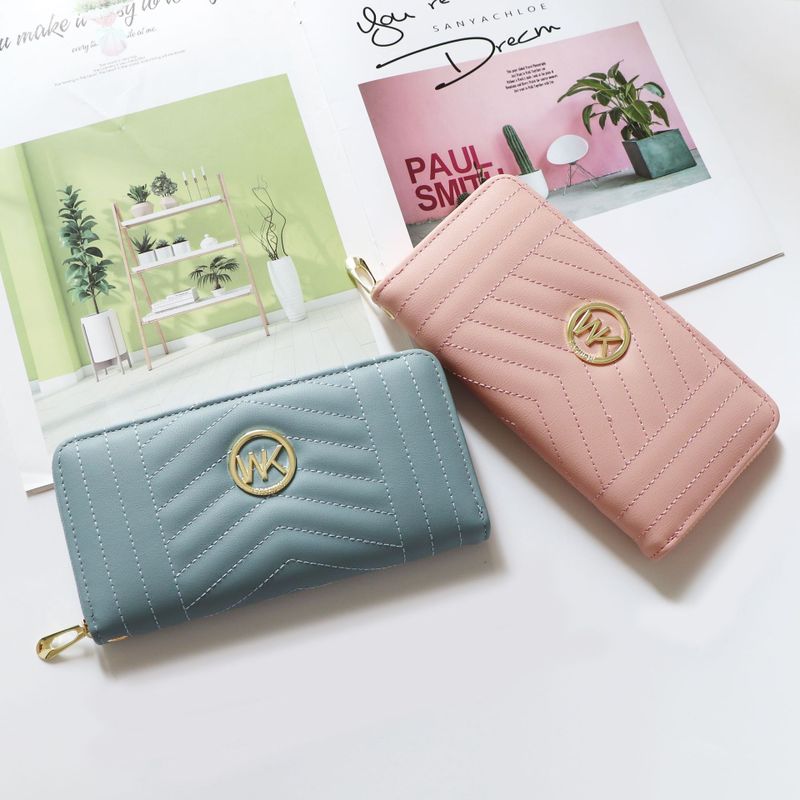Unisex Einfarbig Pu-leder Reißverschluss Brieftaschen