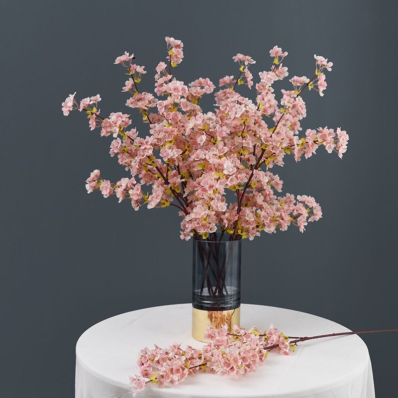 Style Moderne Fleur Plastique Fleur De Soie Plantes Artificielles Décorations Artificielles