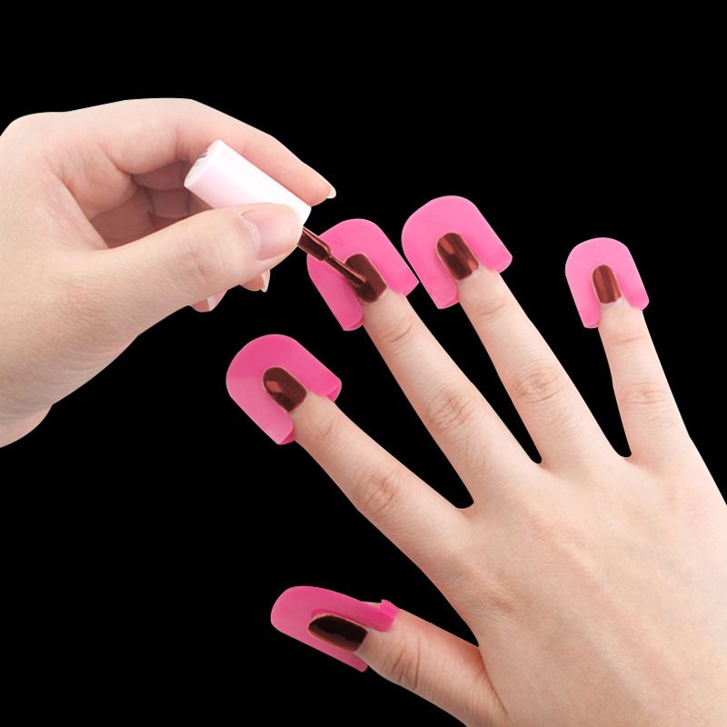 Simple Style Solid Color Plastic Nail Tools 1 Set