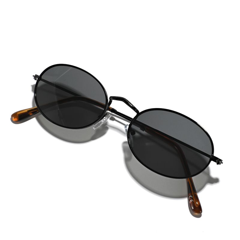 Einfacher Stil Einfarbig Ac Ovaler Rahmen Vollbild Brille