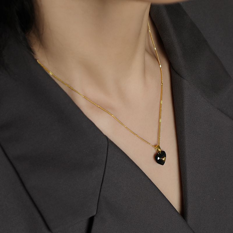 Elegant Vintage Style Modern Style Heart Shape Copper Pendant Necklace