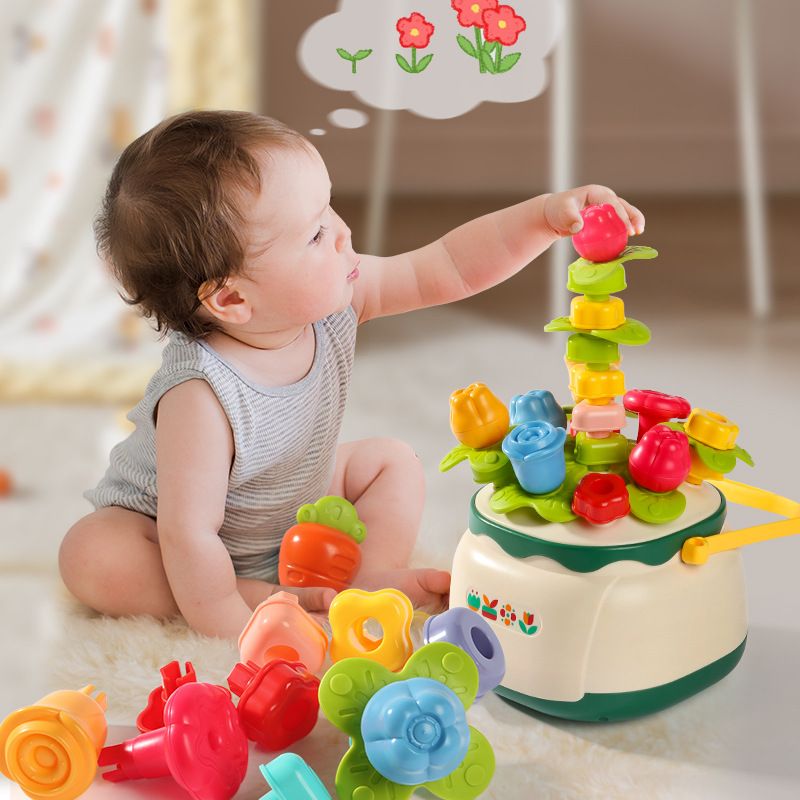 Learning Toys Baby(0-2years) Flower Plastic Toys