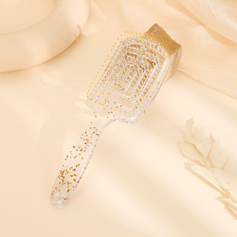 Lady Solid Color Plastic Hair Combs