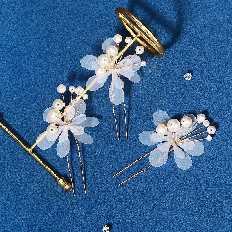 Retro Simple Style Classic Style Round Flower Alloy Hairpin