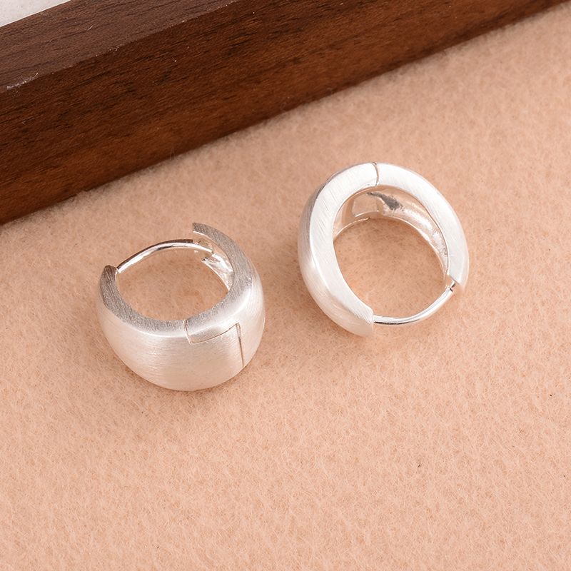1 Pair Simple Style U Shape Plating Copper Silver Plated Ear Clip