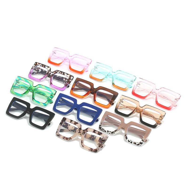 Basic Solid Color Unisex Glasses Frame
