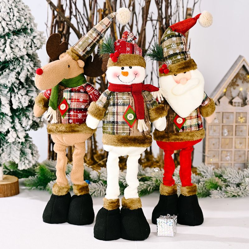 Christmas Cartoon Style Doll Cloth Party Street Ornaments