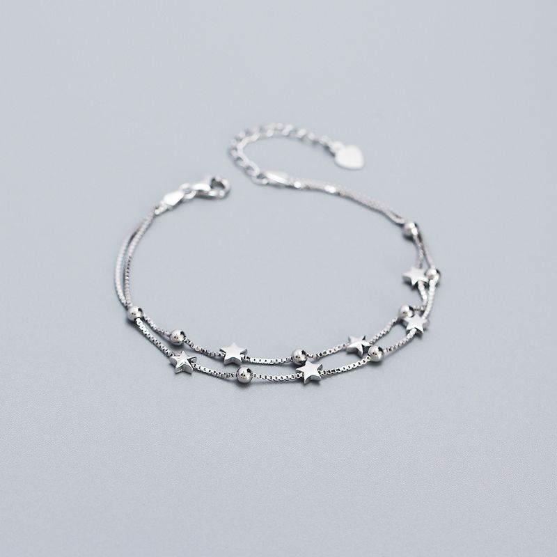 Sweet Star Sterling Silver Plating Bracelets